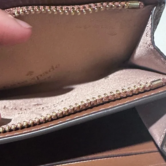Kate Spade Tan Leather Wallet - Picture 4 of 4